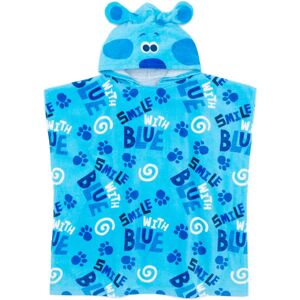 Blues Clues & You! Blue's Clues & You! Unisex Kids Poncho Towel - Blue - Kids Poncho Towel Blues Clues & You! Blue's Clues & You! Unisex Kids Poncho Towel - Blue - Kids Poncho Towel