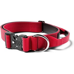 BullyBillows Red v2.0 Small Dog Combat Collar - Secure & Adjustable BullyBillows Red v2.0 Small Dog Combat Collar - Secure & Adjustable