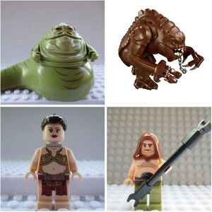 NGBILDER Jabba Hutt Rancor Leia - Action Figures NGBILDER Jabba Hutt Rancor Leia - Action Figures