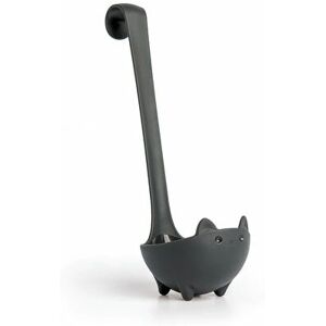 Ototo Katie Louche Noire - Ustensile de Cuisine - Cuillère à Soupe en Forme de Chat - Publicité Ototo Katie Louche Noire - Ustensile de Cuisine - Cuillère à Soupe en Forme de Chat - Publicité
