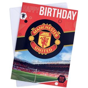Danilo Promotions LTD - Manchester United FC Birthday Sound Card - Greeting card Danilo Promotions LTD - Manchester United FC Birthday Sound Card - Greeting card