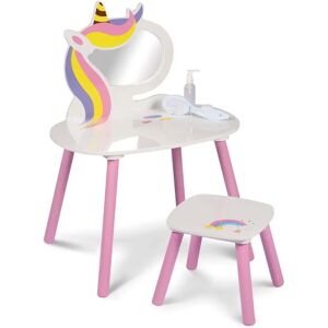 The Magic Toy Shop Princess Vanity Table Girls Makeup Mirror Dressing Table - Toy The Magic Toy Shop Princess Vanity Table Girls Makeup Mirror Dressing Table - Toy