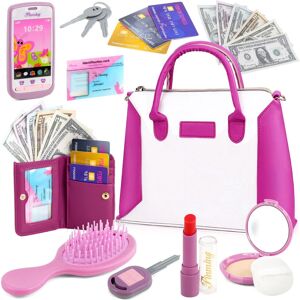The Magic Toy Shop - Play Purse - Pretend Makeup - Toy Set The Magic Toy Shop - Play Purse - Pretend Makeup - Toy Set