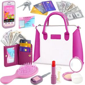 The Magic Toy Shop - Play Purse - Pretend Makeup - Toy Set The Magic Toy Shop - Play Purse - Pretend Makeup - Toy Set