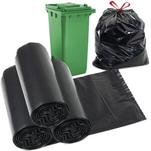 GEEZY - 30 Pack 130L - Black - 130L - Bin Bags GEEZY - 30 Pack 130L - Black - 130L - Bin Bags