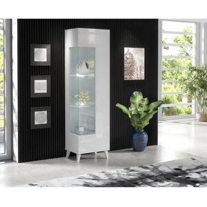 Furneo - Azz - White - LED Lights - Display Cabinet Furneo - Azz - White - LED Lights - Display Cabinet