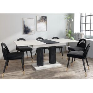 Furneo - Modern Dining Table Extendable 140-180cm Furneo - Modern Dining Table Extendable 140-180cm