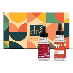 Dr. Botanicals Vitamin C & Hyaluronic Acid Anti-Ageing Serum Duo - White Dr. Botanicals Vitamin C & Hyaluronic Acid Anti-Ageing Serum Duo - White