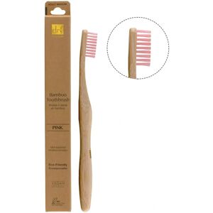 Dr Botanicals - Bamboo Toothbrush - Pink - Toothbrush Dr Botanicals - Bamboo Toothbrush - Pink - Toothbrush