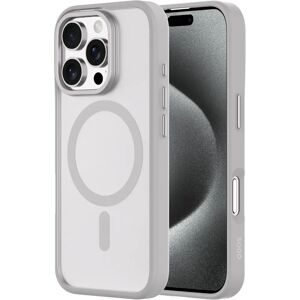 QDOS iPhone 16 Pro Max Hybrid Soft & Snap Case - Natural Titanium & Clear - Phone Case QDOS iPhone 16 Pro Max Hybrid Soft & Snap Case - Natural Titanium & Clear - Phone Case