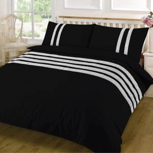 Homespace-Direct - Duvet Cover EC Percale - Black - Double Homespace-Direct - Duvet Cover EC Percale - Black - Double
