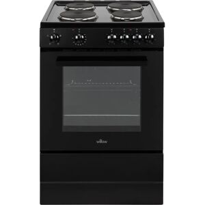 Willow Appliances - Willow 68L Freestanding Electric Cooker - Black - Electric Cooker Willow Appliances - Willow 68L Freestanding Electric Cooker - Black - Electric Cooker