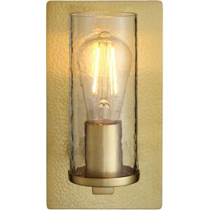 Merano Palermo Wall Lamp - Textured Clear Glass Merano Palermo Wall Lamp - Textured Clear Glass