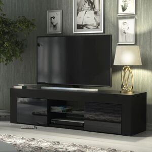 Creative Labs TV Unit 130cm - Black Gloss Doors Creative Labs TV Unit 130cm - Black Gloss Doors