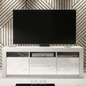 Creative Labs TV Unit - White Gloss Doors - TV Unit Creative Labs TV Unit - White Gloss Doors - TV Unit