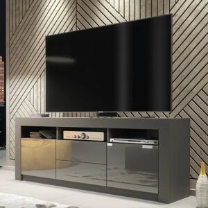 Creative Labs TV Unit - Dark Grey Gloss Doors - 160cm - TV Unit Creative Labs TV Unit - Dark Grey Gloss Doors - 160cm - TV Unit
