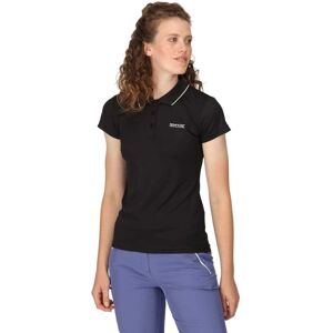 Regatta Maverick V Quick Dry Polo Shirt - Black - Size 20 Regatta Maverick V Quick Dry Polo Shirt - Black - Size 20