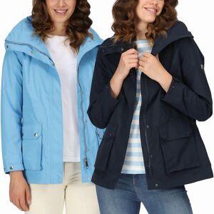 Regatta Novalee Elysium Blue Waterproof Jacket - Raincoat Regatta Novalee Elysium Blue Waterproof Jacket - Raincoat