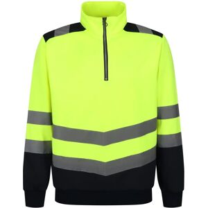 Regatta Professional Herr Gul/Navy Half-zip Top - Hållbart Arbetsplagg Regatta Professional Herr Gul/Navy Half-zip Top - Hållbart Arbetsplagg