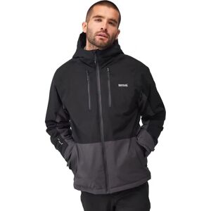 Regatta Men's Black/Ash Highton Stretch III Waterproof Jacket - Jacket Regatta Men's Black/Ash Highton Stretch III Waterproof Jacket - Jacket