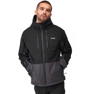 Regatta Black/Ash Men's Highton Stretch III Waterproof Jacket - Size 3XL Regatta Black/Ash Men's Highton Stretch III Waterproof Jacket - Size 3XL