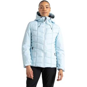 Dare2b Dare 2b Womens Blindside Hooded Waterproof Thermal Ski Jacket - Quiet Blue - Ski Jacket Dare2b Dare 2b Womens Blindside Hooded Waterproof Thermal Ski Jacket - Quiet Blue - Ski Jacket
