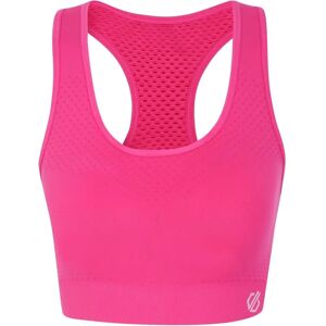 Dare2b Dont Sweat It II Pink Sports Bra - Medium Impact Dare2b Dont Sweat It II Pink Sports Bra - Medium Impact