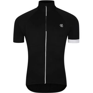 Dare2b Mens Protraction III Short Sleeve Cycling Jersey - Black Dare2b Mens Protraction III Short Sleeve Cycling Jersey - Black