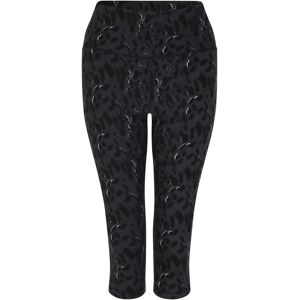 Dare2b Womens Influential 3/4 Fleur East Leggings - Black Dare2b Womens Influential 3/4 Fleur East Leggings - Black