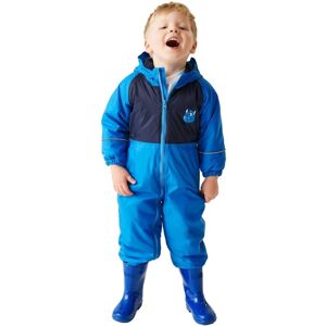 Regatta Mudplay III Waterproof Rain Suit - Hydro Blue - Toddler Rainwear Regatta Mudplay III Waterproof Rain Suit - Hydro Blue - Toddler Rainwear