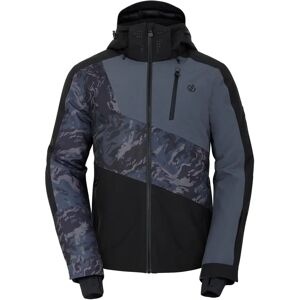 Dare2b Men's Baseplate II Waterproof Ski Jacket - Grey/Black - Ski Jacket Dare2b Men's Baseplate II Waterproof Ski Jacket - Grey/Black - Ski Jacket