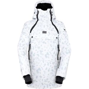 Dare 2b Womens Waterproof Ski Jacket - White Dash Print - Model 16 Dare 2b Womens Waterproof Ski Jacket - White Dash Print - Model 16