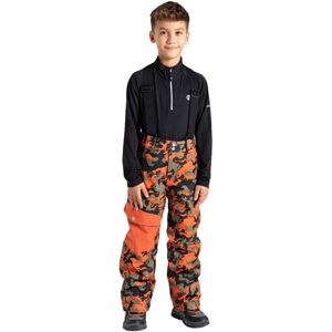 Dare2b Boys Pow Waterproof Ski Trousers - Orange Rust Camo Dare2b Boys Pow Waterproof Ski Trousers - Orange Rust Camo