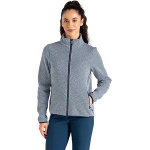 Dare2b Descend Recycled Polyester Ski Sweater Jacket Moonlight Denim/White - Sweater Dare2b Descend Recycled Polyester Ski Sweater Jacket Moonlight Denim/White - Sweater