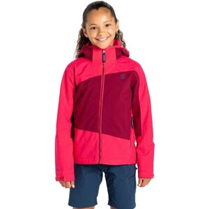 Dare2b Girls Explore II Waterproof Jacket - Sparkling Cosmo Beetroot - 7-8 Years Dare2b Girls Explore II Waterproof Jacket - Sparkling Cosmo Beetroot - 7-8 Years