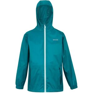 Regatta Boys & Girls Pack It III Waterproof Packable Jacket Grenoble Green - Kids 7-8Y Regatta Boys & Girls Pack It III Waterproof Packable Jacket Grenoble Green - Kids 7-8Y