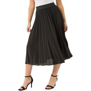 Roman Originals UK Petite Pleated Midi Skirt Size 14 - Women’s Black Roman Originals UK Petite Pleated Midi Skirt Size 14 - Women’s Black