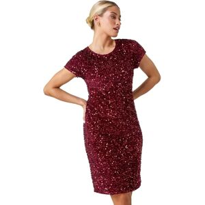 Dusk Fashion Velvet Sequin Embellished Shift Dress - Size 18 - Dress Dusk Fashion Velvet Sequin Embellished Shift Dress - Size 18 - Dress