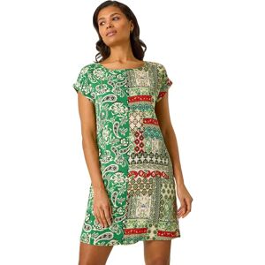 Roman Originals UK Paisley Print T-Shirt Dress - Women Roman Originals UK Paisley Print T-Shirt Dress - Women