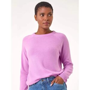 Roman Originals Mauve Model 18 Crew Neck Jumper - Women Roman Originals Mauve Model 18 Crew Neck Jumper - Women