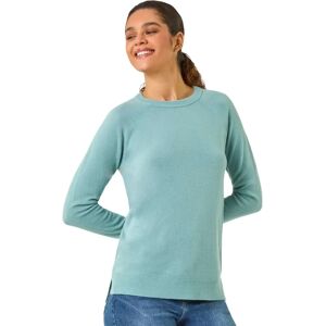 Roman Originals UK Steel Blue Size 18 Crew Neck Jumper - Jumper Roman Originals UK Steel Blue Size 18 Crew Neck Jumper - Jumper