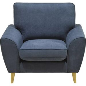 John Lewis Ambleside Armchair - Blue - Light Leg - Armchair John Lewis Ambleside Armchair - Blue - Light Leg - Armchair