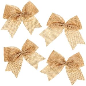 Baker Ross Rubans en toile de jute - Pack de 24 - Décorations rustiques Baker Ross Rubans en toile de jute - Pack de 24 - Décorations rustiques