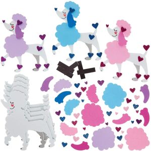 Baker Ross Pudel Herz Magnet Set - Valentinstag Bastelidee Baker Ross Pudel Herz Magnet Set - Valentinstag Bastelidee