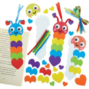 Baker Ross Regenbogen Herz Lesezeichen Set - Buchzeichen Baker Ross Regenbogen Herz Lesezeichen Set - Buchzeichen