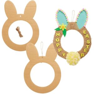 Kit de manualidades con coronas de conejito de Pascua Baker Ross FX495 - 10 unidades Kit de manualidades con coronas de conejito de Pascua Baker Ross FX495 - 10 unidades