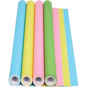 Baker Ross Pastel Poster Display Rolls - Pack of 4 Baker Ross Pastel Poster Display Rolls - Pack of 4