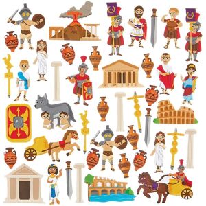 Baker Ross Ancient Rome Foam Stickers - 200 Pack Baker Ross Ancient Rome Foam Stickers - 200 Pack