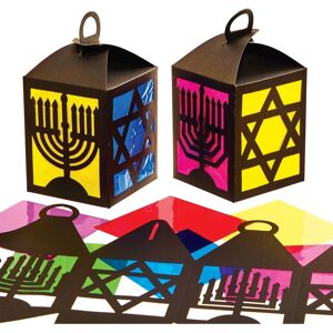 Craft Hanukkah Vetrata Lantern Kit - Kit, Hanukkah, Colorato Craft Hanukkah Vetrata Lantern Kit - Kit, Hanukkah, Colorato