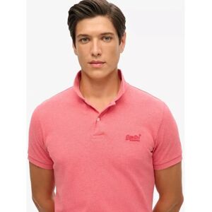 Superdry M1110343A Pink Polo Shirt - T-shirt Superdry M1110343A Pink Polo Shirt - T-shirt